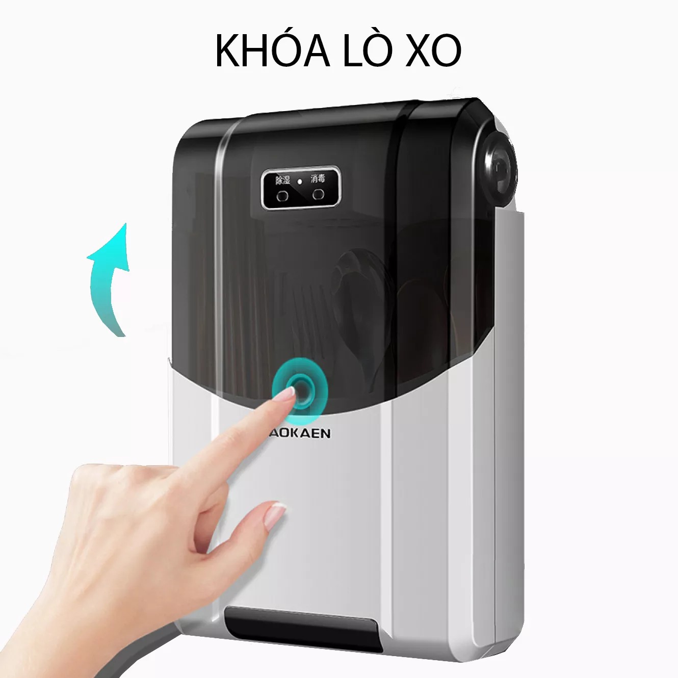 Máy sấy đũa - máy khử khuẩn đũa thìa bằng tia uv cao cấp, máy sấy khử khuẩn khô đũa thìa bằng tia uv, hộp đũa tiện lợi, hộp treo đũa tiệt trùng chống mùi ẩm mốc giúp bảo vệ sức khỏe gia đình.