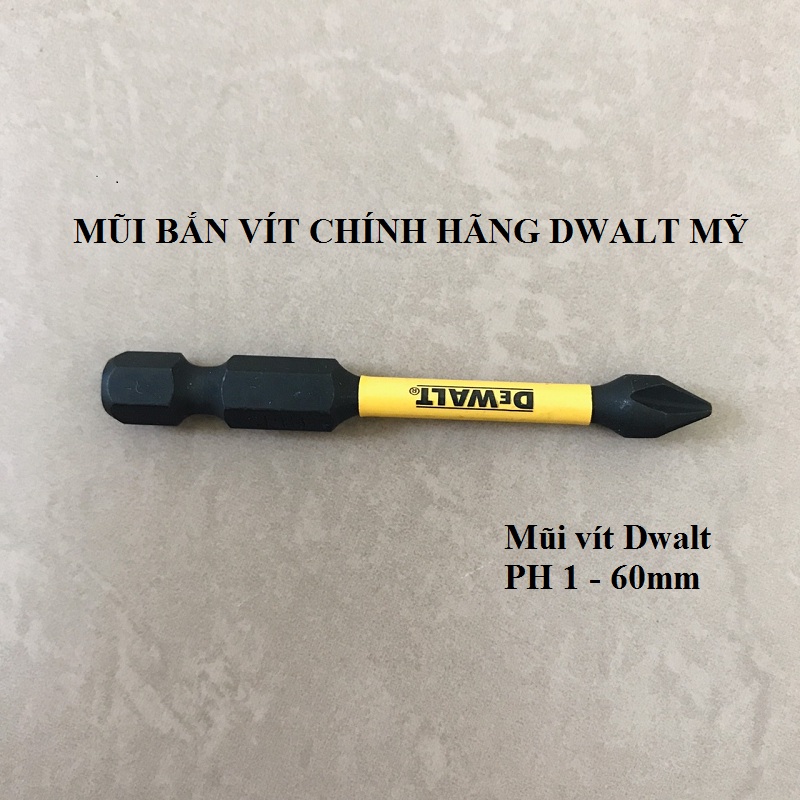 Mũi Vít DeWalt Ph1 Chính Hãng dài 6cm