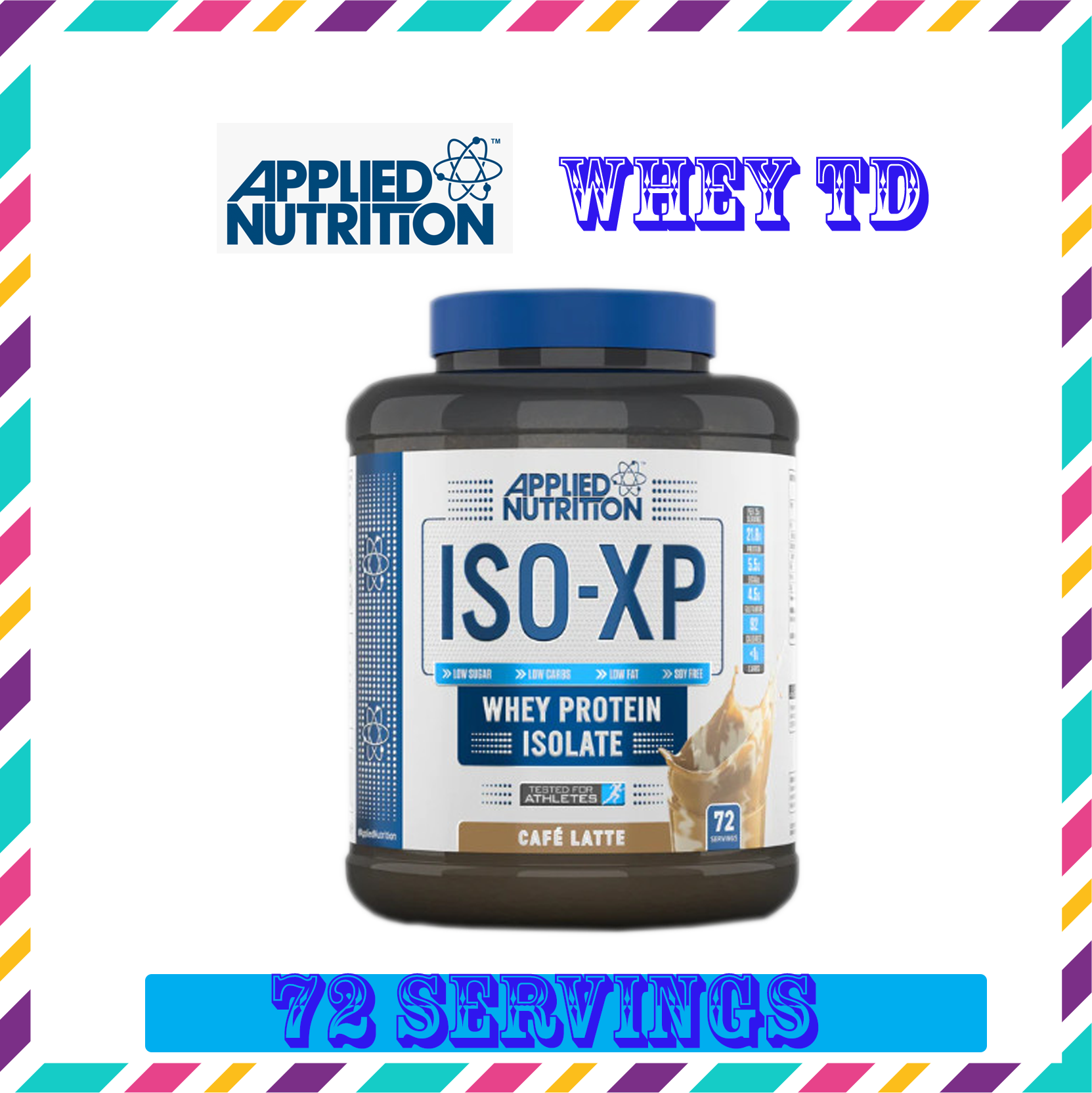 Whey Iso Xp Café Applied Nutrition 72 Serving