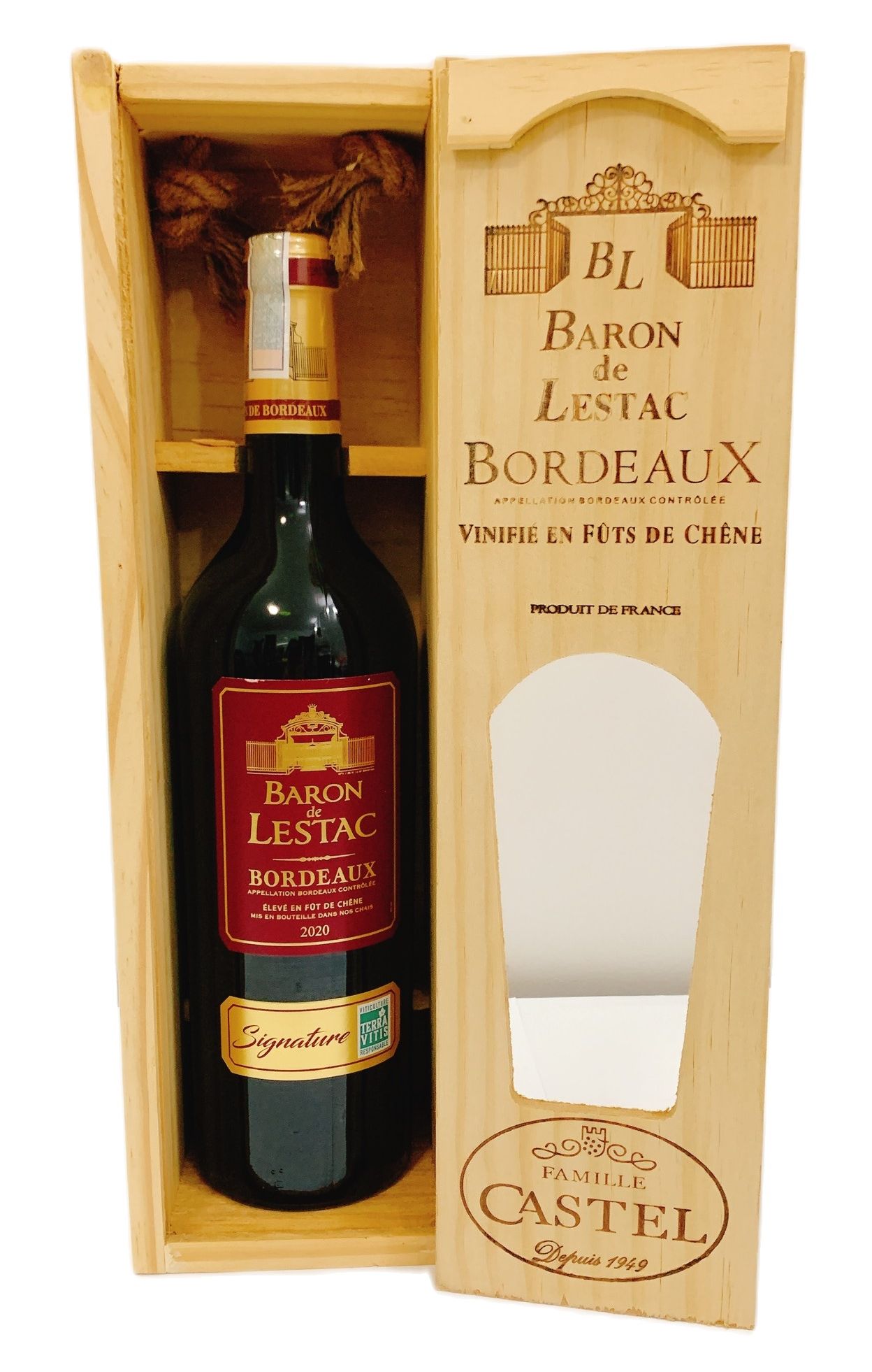 Rượu vang đỏ Baron De Lestac Bordeaux Signature