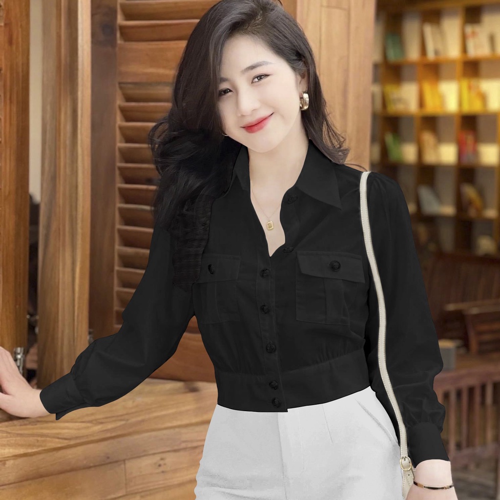 [Nhập LAZFASHION32 - giảm 60K] Áo Sơ Mi Kate Thái Cao Cấp SV74