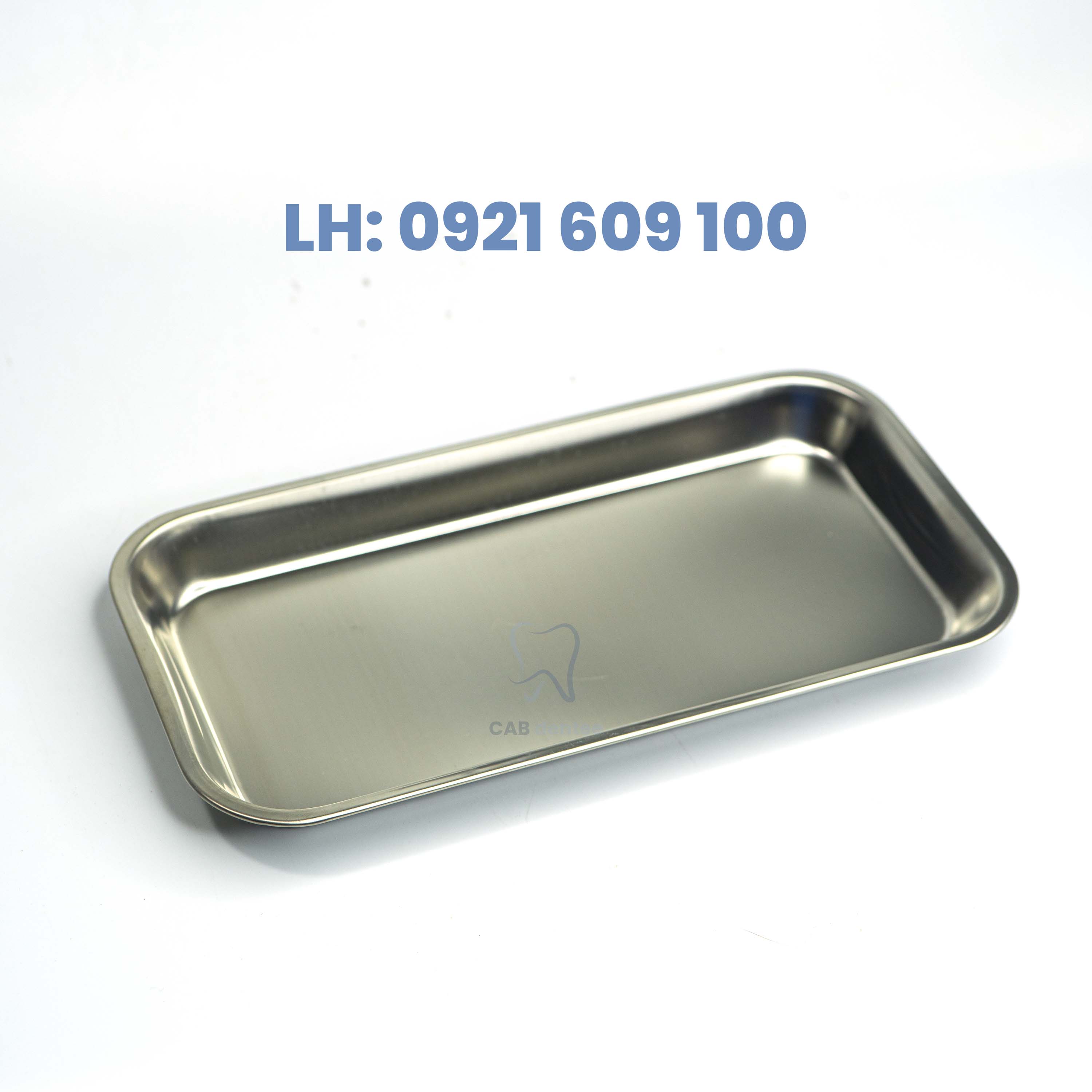 KHAY CHỮ NHẬT INOX - MÂM KHÁM