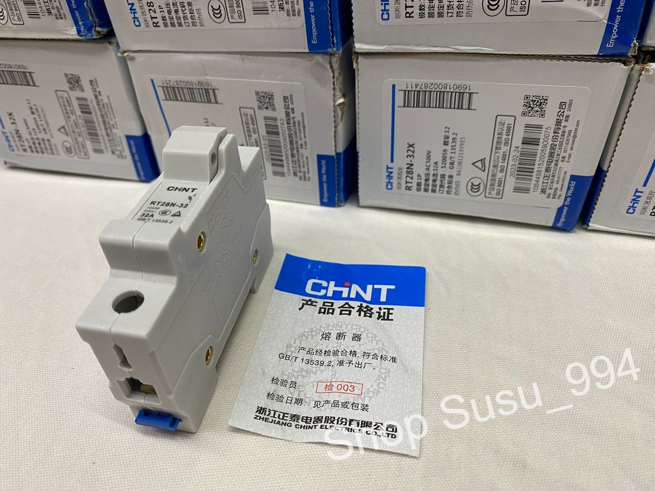 Đế cầu chì CHINT RT28-32X 1P ̣(hàng chính hãng Chint)