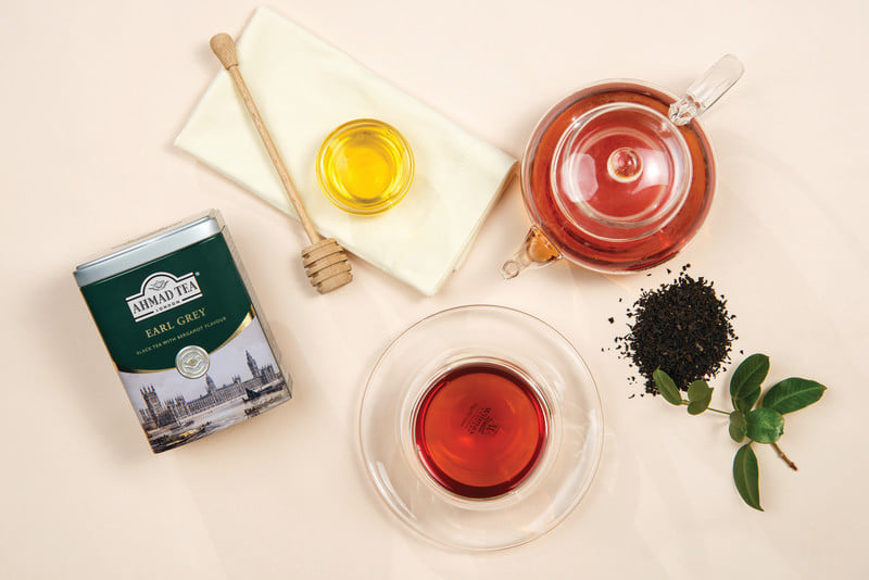 Trà đen Bá Tước pha ấm - Ahmad Earl Grey Tea 100g