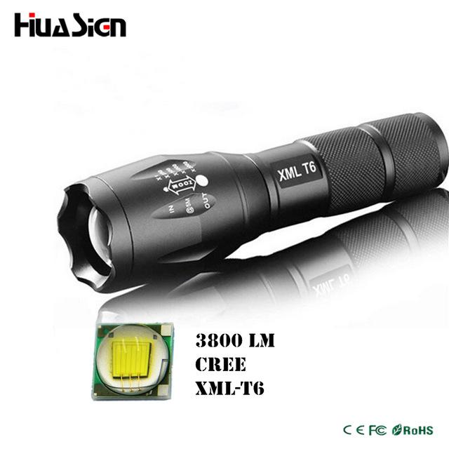 Đèn pin siêu sáng XML-T6 chống nước