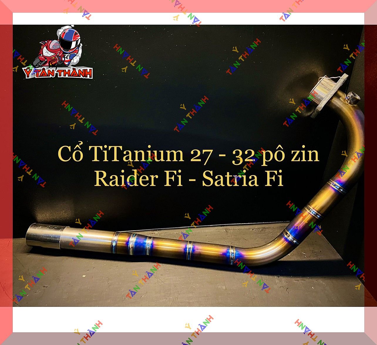 Cổ pô titan satria raider Fi Phi 27-32mm MS 44