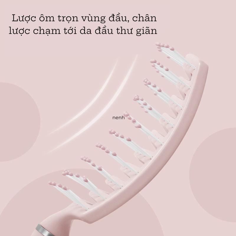 [MÀU NGẪU NHIÊN] Lược Chải Tóc Gỡ Rối Làm Phồng Tóc Tạo Kiểu