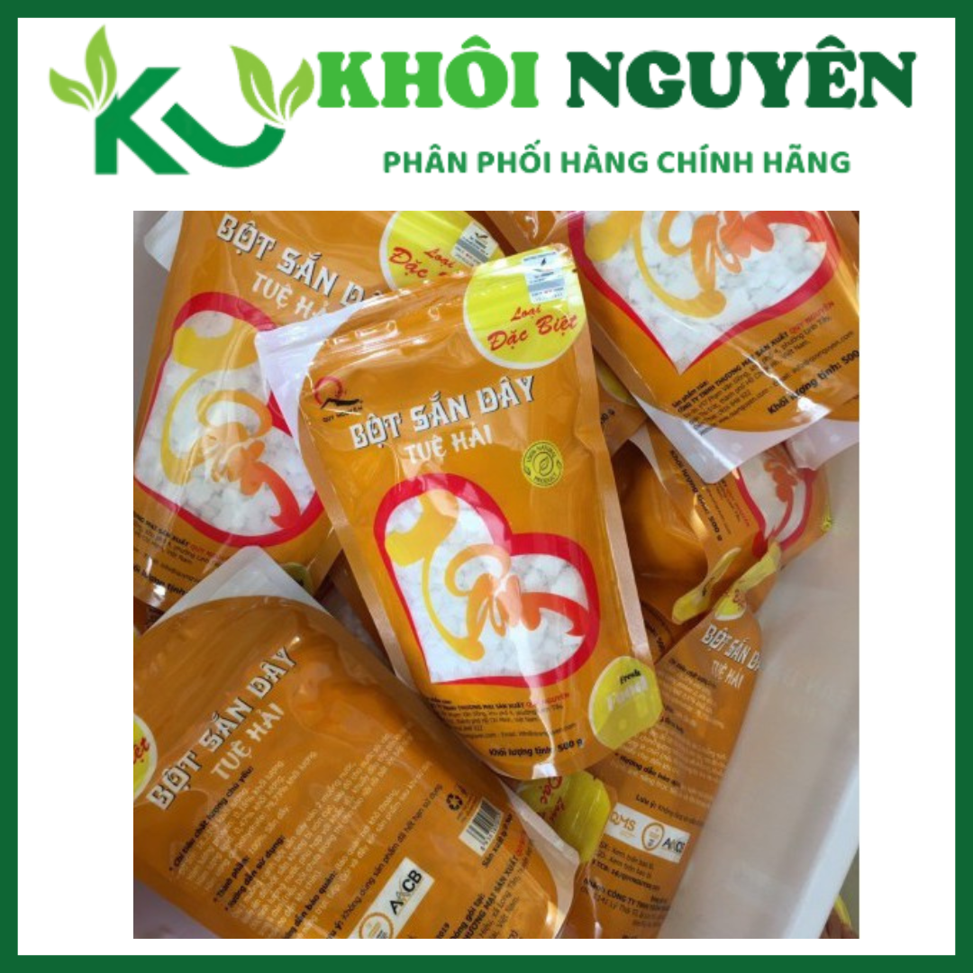 Bột sắn dây Quy Nguyên gói 500g (loại 1) Bột sắn dây Thầy Tuệ hải