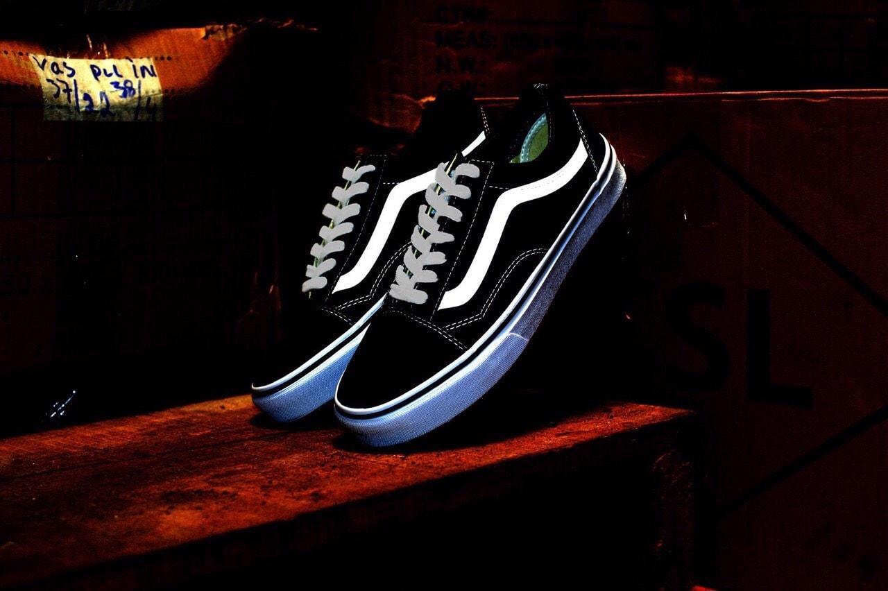 Giầy nữ sneaker thể thao old skool vanz phản quan (Grab Store)