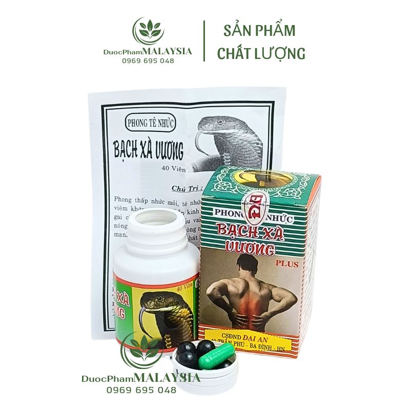 Bạch x.à vương plus 40 viên – hỗ trợ các vấn đề về x.ương khớp