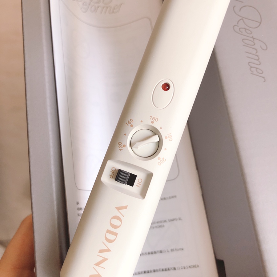 Hair Curling Machine Ivory Cream {Available} iron wave 32mm 36mm