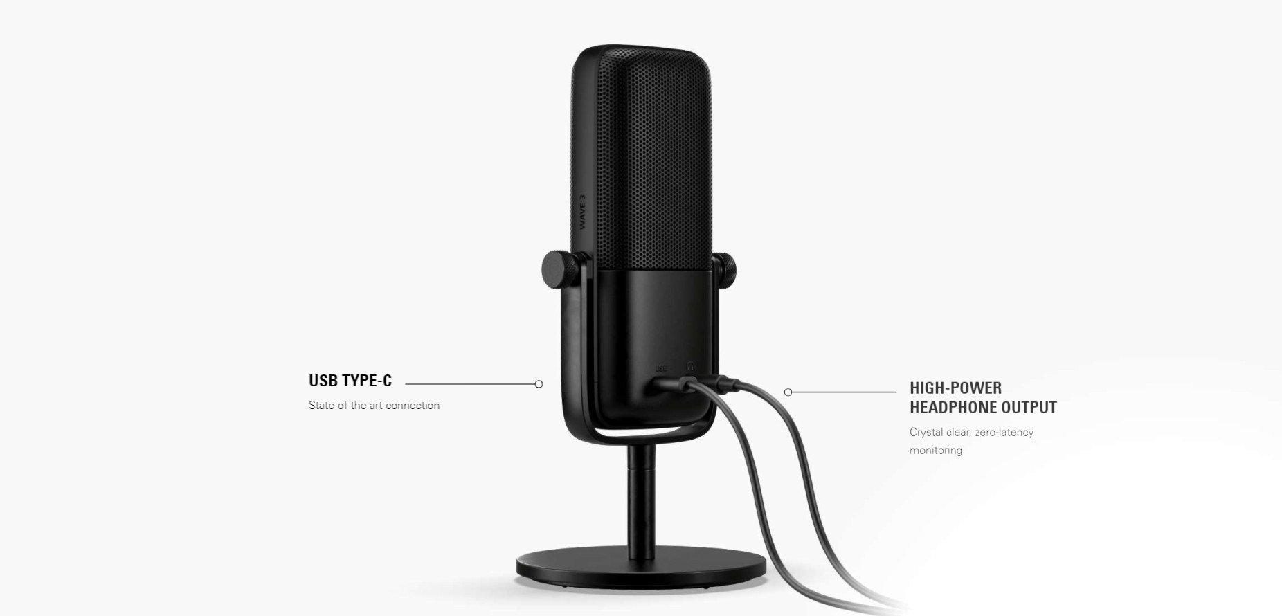 Thiết bị thu âm thanh Microphone Elgato Wave 3 10MAB9901