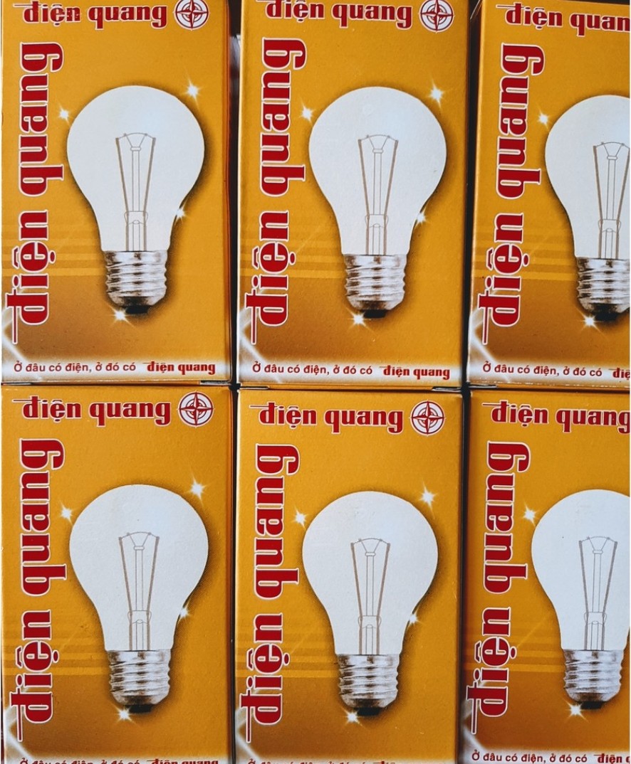Bóng Đèn Sợi Đốt, Bóng Đèn Dây Tóc Điện Quang 60W