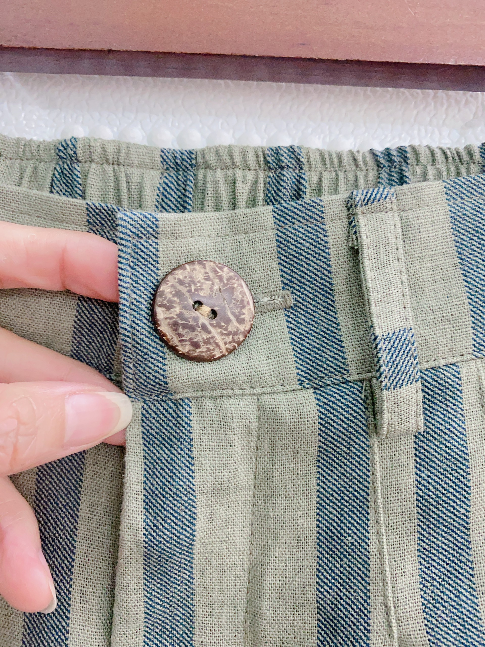 Quần short LINEN sọc 2 MÀU. June Q09