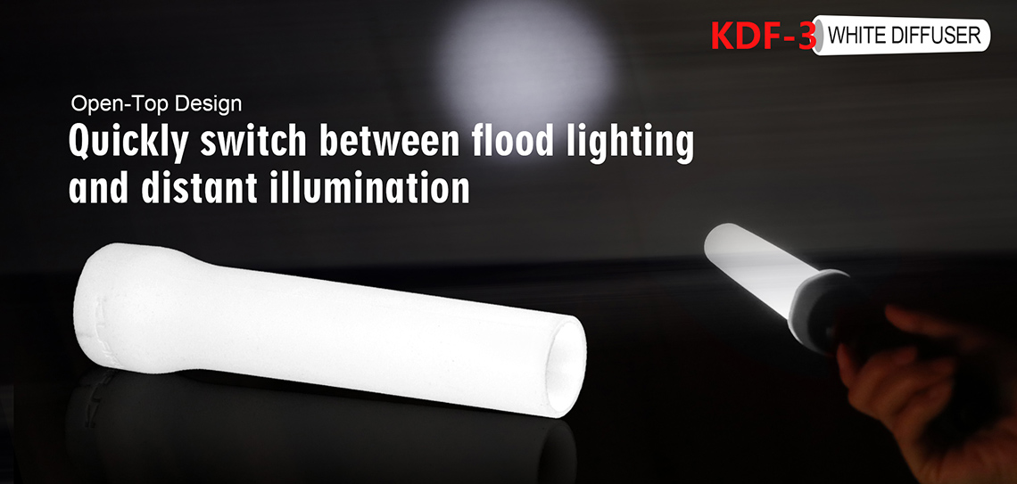 KLARUS KDF-3 - Tản sáng dành cho đèn pin KLARUS 360X3, XT11X, XT21X