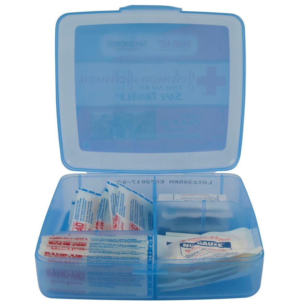 [HCM]HỘP SƠ CỨU Johnson & Johnson TRAVEL 70 MÓN