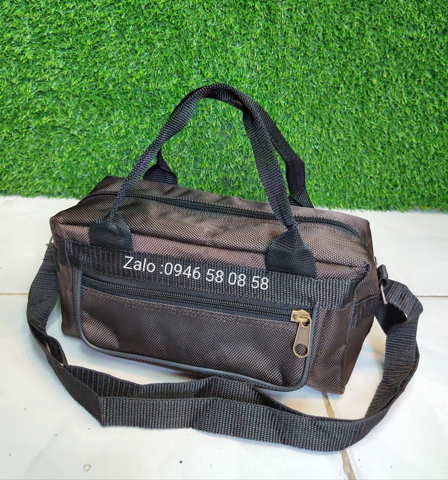 Túi đựng đồ nghề Mini-Brown03 hàng dầy cao cấp