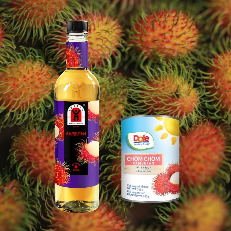 SYRUP HESTIA CHÔM CHÔM - RAMBUTAN 750ML