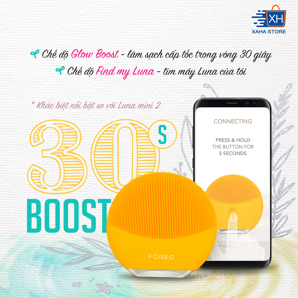 Máy rửa mặt Foreo Luna Mini 3 (Facial Cleansing Device - Foreo Luna Mini 3)