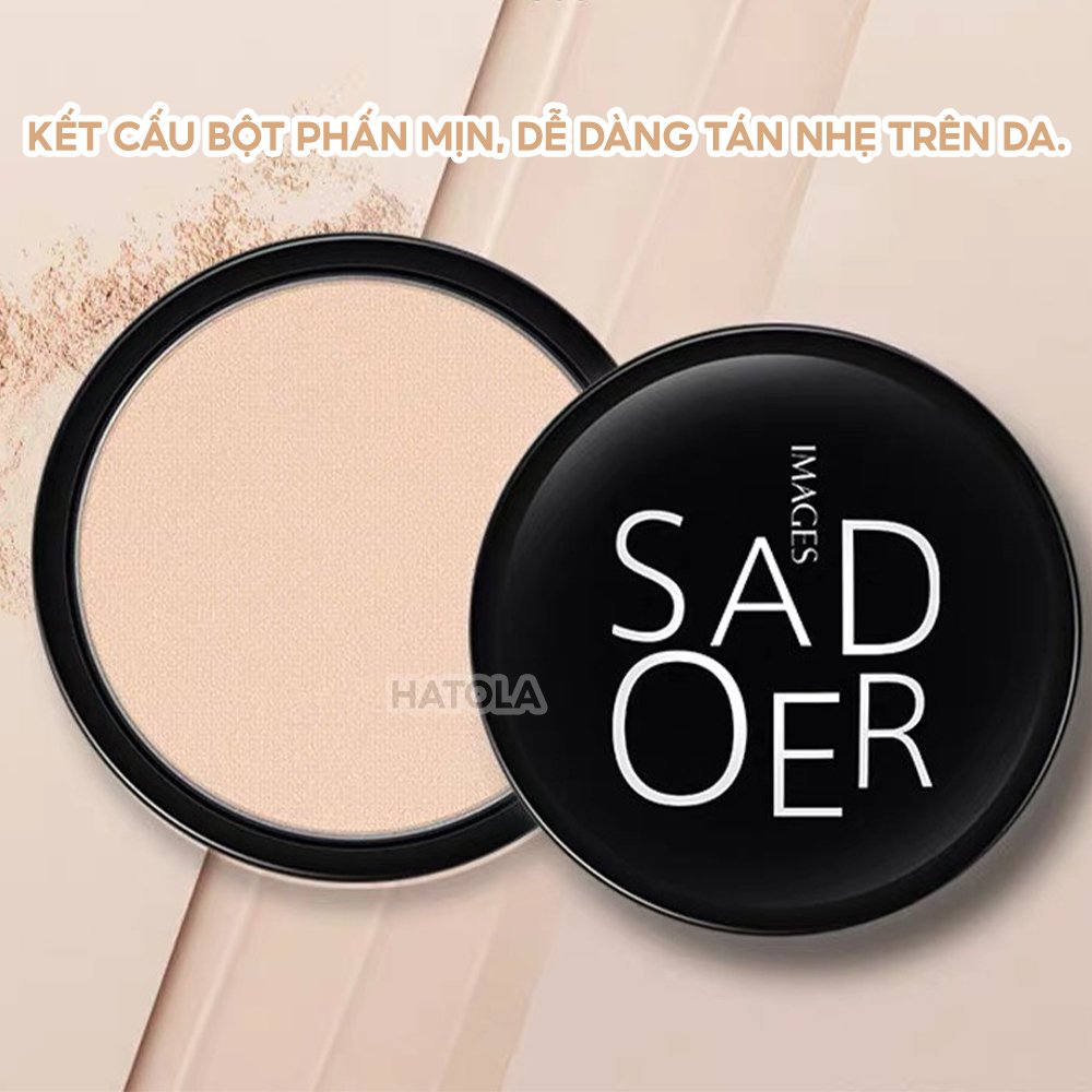 Bộ trang điểm makeup kem nền che khuyết điểm và phấn phủ kiềm dầu lameila HATOLA