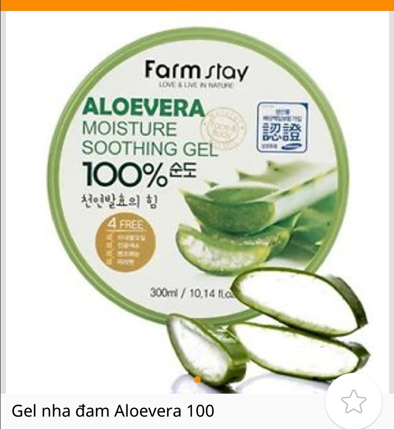 Gel Dưỡng Da Lô Hội 100 Aloe - Gel nha đam