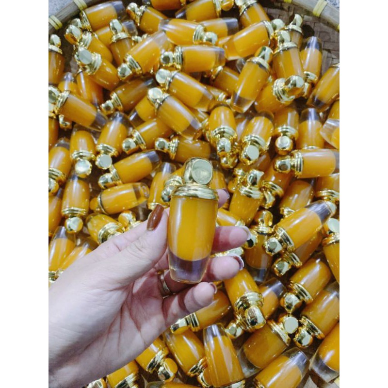 Son dưỡng nghệ gấc hạnh nhân handmade