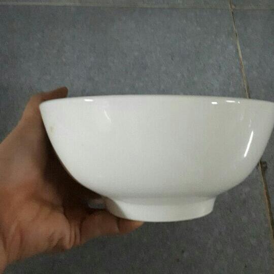 Tô sứ trắng đường kính 17.5cm