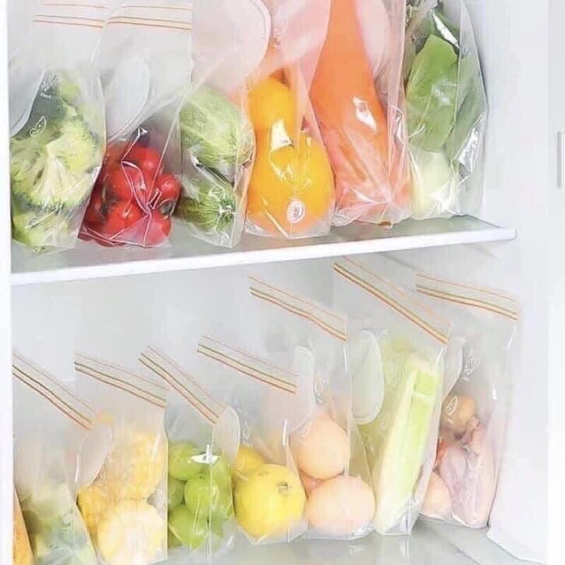 Set 3 hộp túi zip đựng thực phẩm có khoá(combo 80 túi)