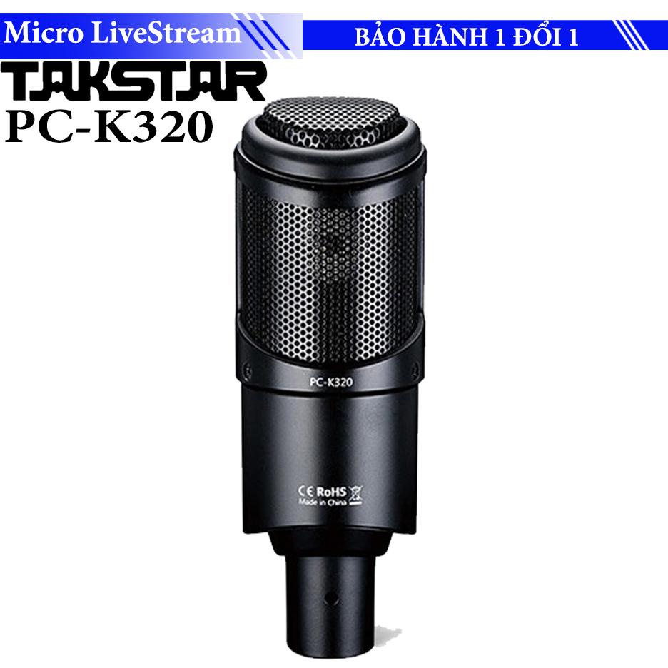 Micro Thu Âm Hát Karaoke Live Stream Takstar PC K320