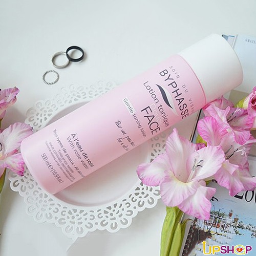 [HCM]Nước Hoa Hồng Byphasse Soin Du Visage - 500ml (PURITY TONER LOTION WITCH HAZEL WATER AND ORANGE BLOSSOM OILY SKIN)