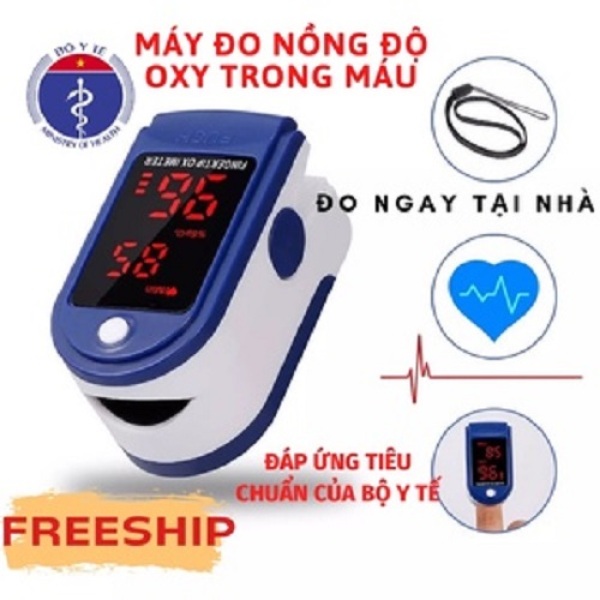 Nơi bán Máy đo Sp02 đo nồng độ oxy trong máu và nhịp tim Fingertip Pulse Oximeter LK-87 màn hình Led [ Sẵn Hàng ]