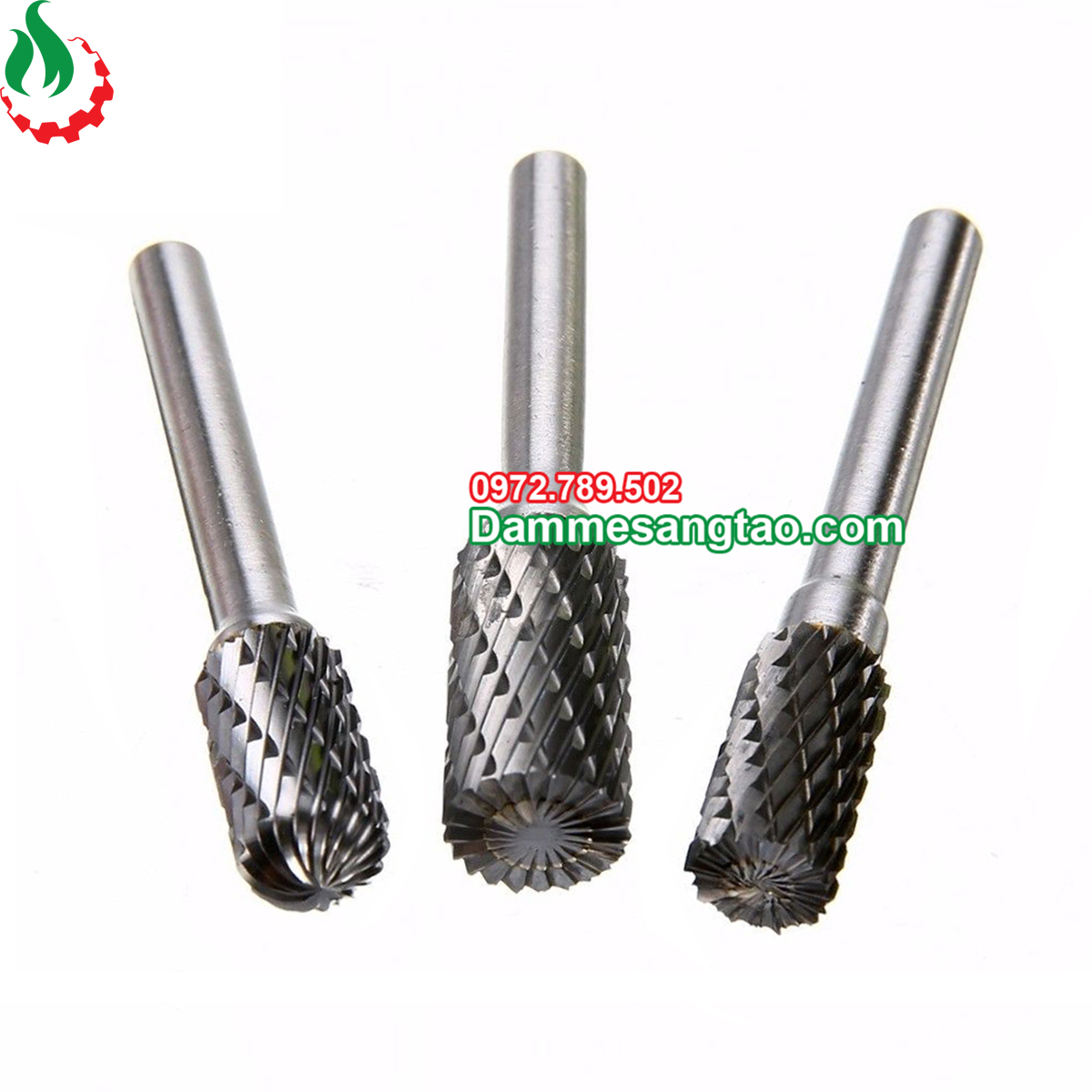 Mũi mài khắc hợp kim trục 3mm