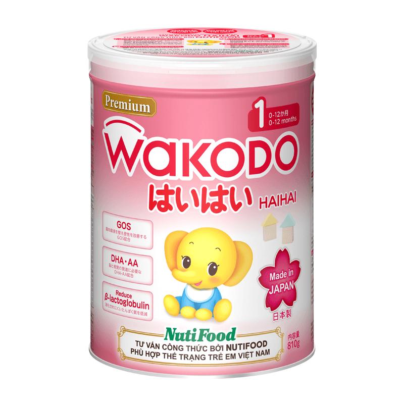 Sữa Bột WAKODO HAIHAI Số 1 (0-12 tháng tuổi) - 810g
