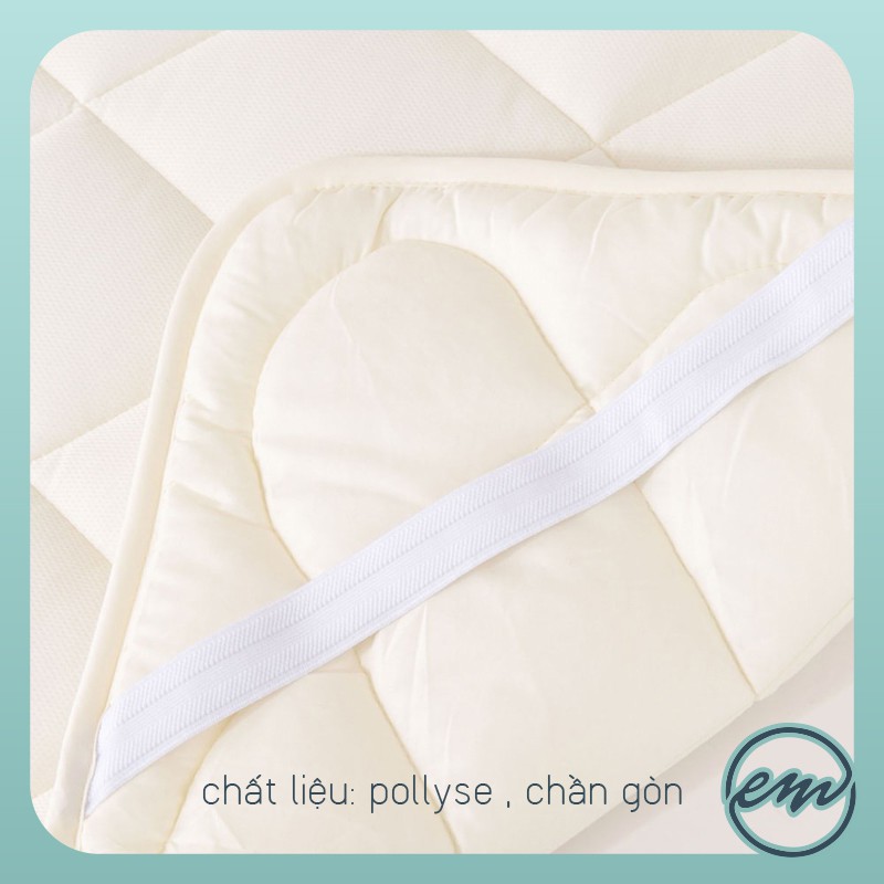 Drap bảo vệ nệm topper - Hàng xuất Nhật