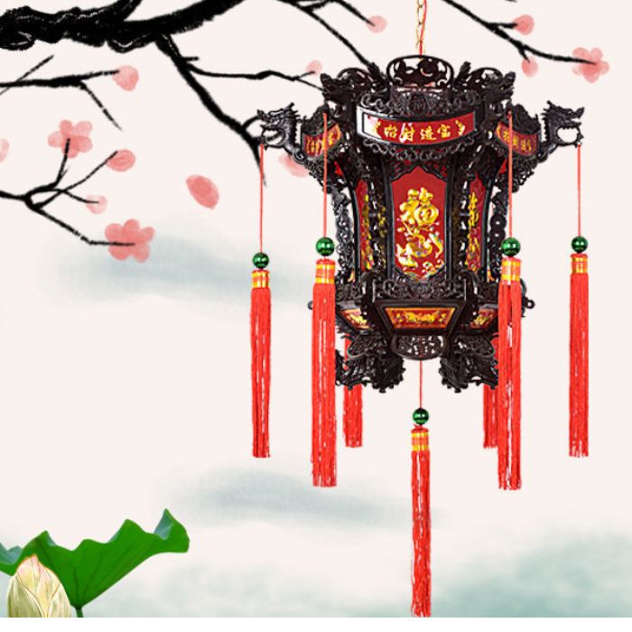 Đèn Lồng xoay 360 độ size 60X60