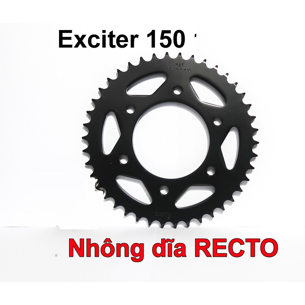 [HCM]ĐĨA RECTO SIZE 44T HOẶC 45T CHO EXCITER 150