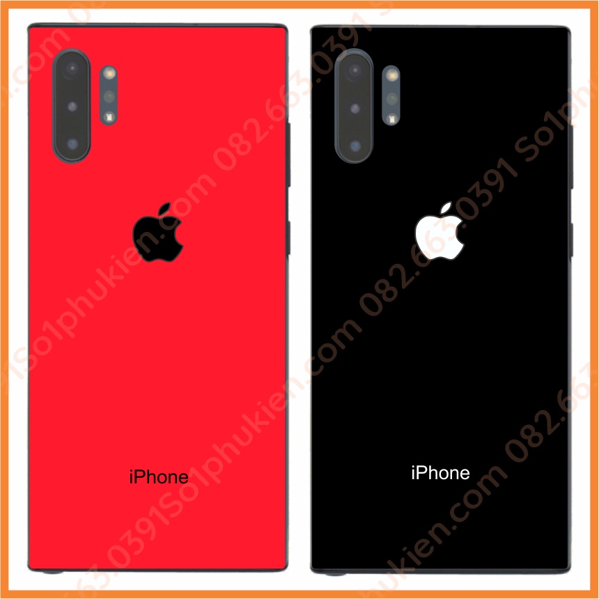 Ốp lưng Samsung note 10 plus ( note 10+ ) giả iphone