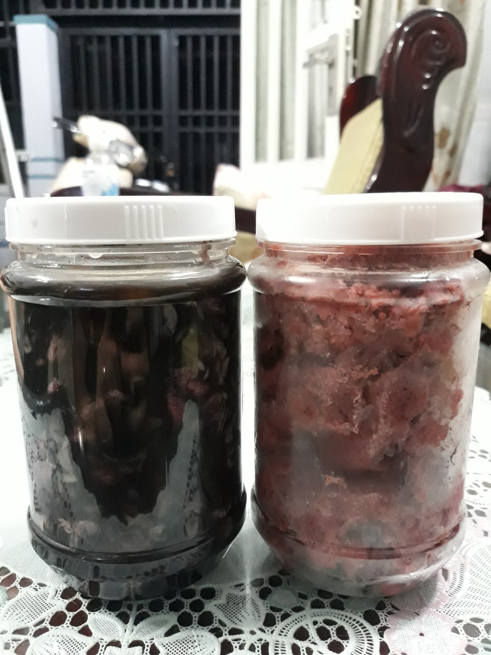 Combo 2 Lọ ( Mắm Mực Sữa 500gr + Mắm Ruốc Tươi 500gr ) thơm ngon nhà làm