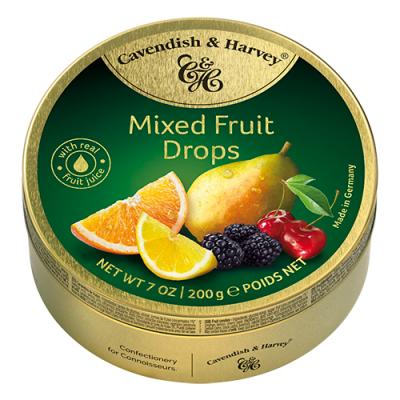 KẸO TRÁI CÂY CAVENDISH HARVEY - MIXED FRUIT XANH 200g