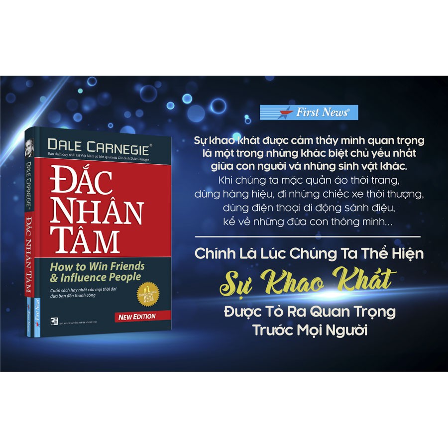 Sách Đắc Nhân Tâm (Khổ nhỏ) First News