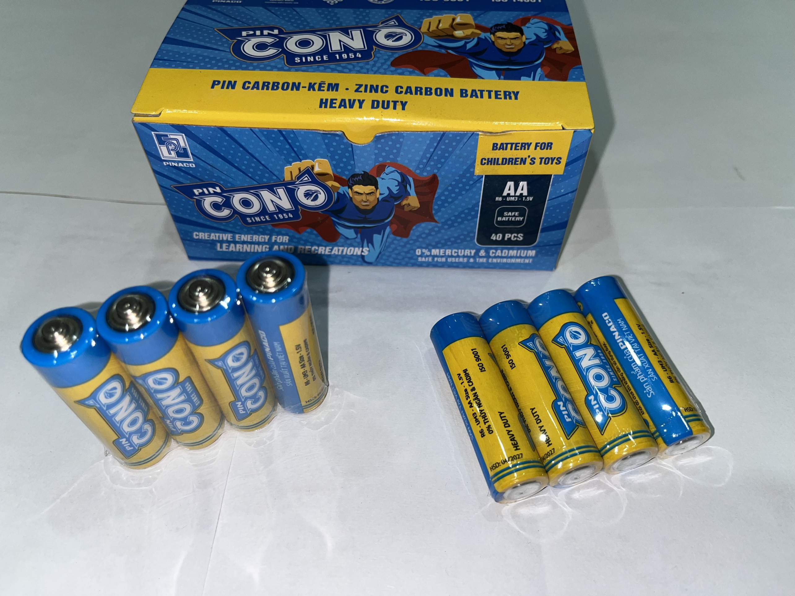 [ CHÍNH HÃNG ] Pin Con Ó Tiểu AA R6-UM3-1.5V