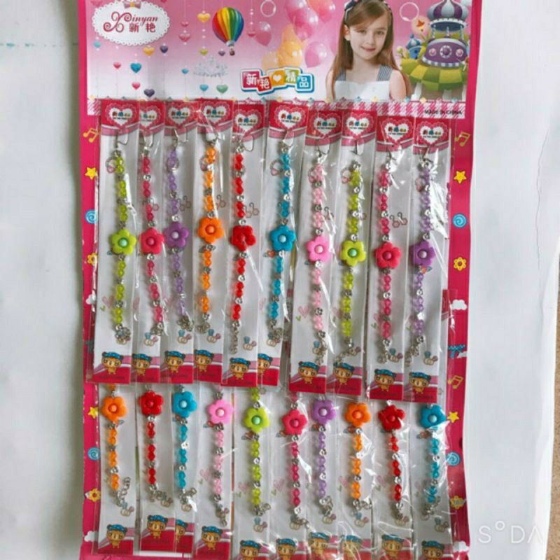 Pack of 20 Children's Toy Bracelets (Wholesale Children's Items)