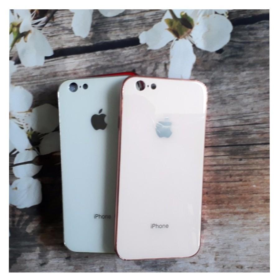 Ốp lưng gương giả iphone 8plus cho ( IPHONE 6/6S) / LƯNG KÍNH GIỐNG IPHONE PLUS 8 PLUS