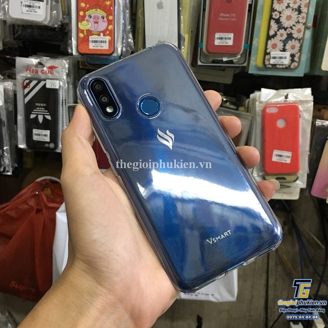 Ốp lưng Vsmart Joy 2+ silicon dẻo trong suốt