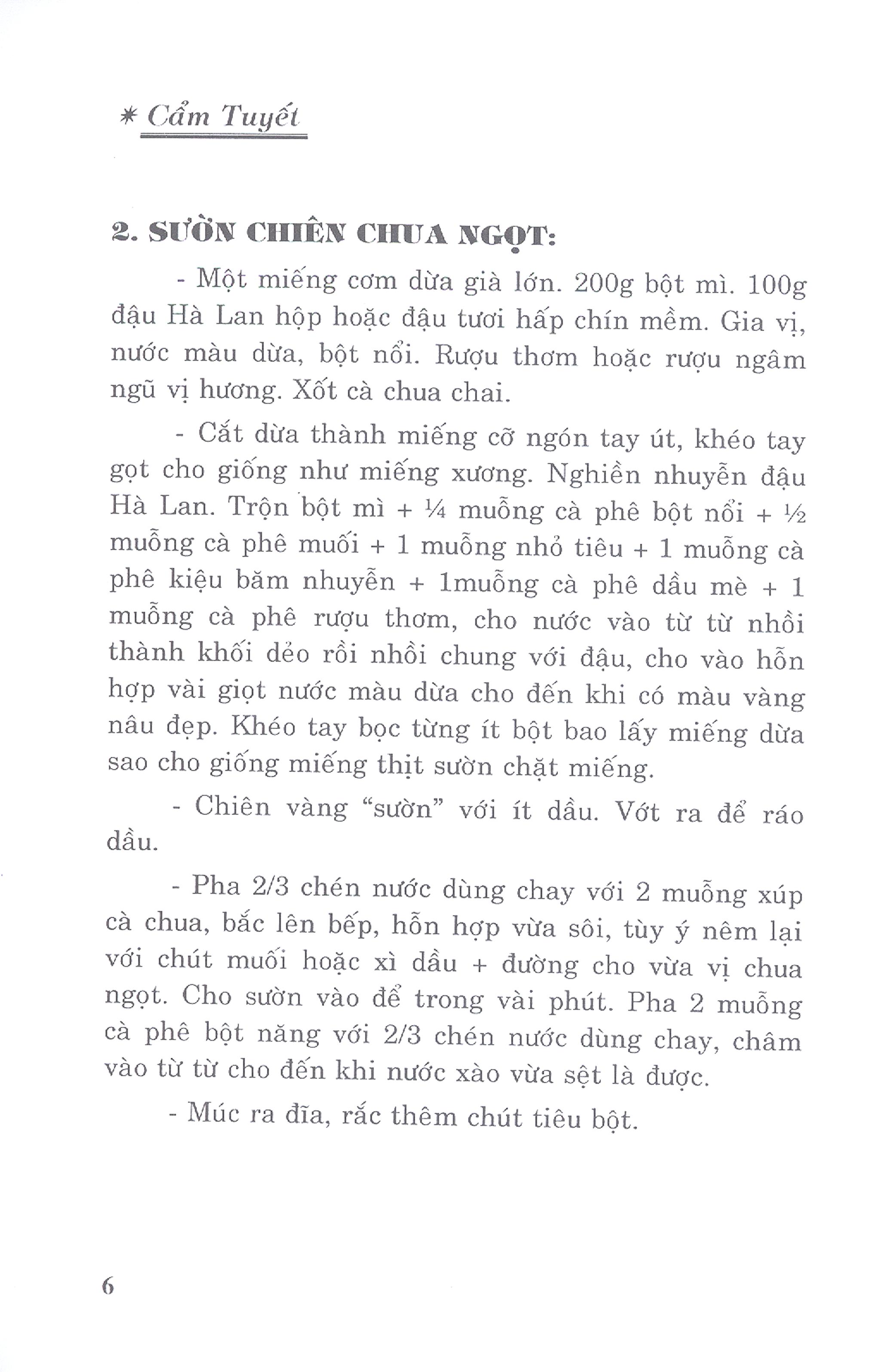 Cơm Chay Bốn Món