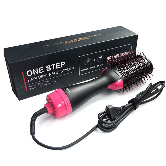 Máy sấy tóc đa năng 3 trong 1 One Step, lược điện chải lóc làm cong, máy tạo kiểu tóc làm phồng đa năng