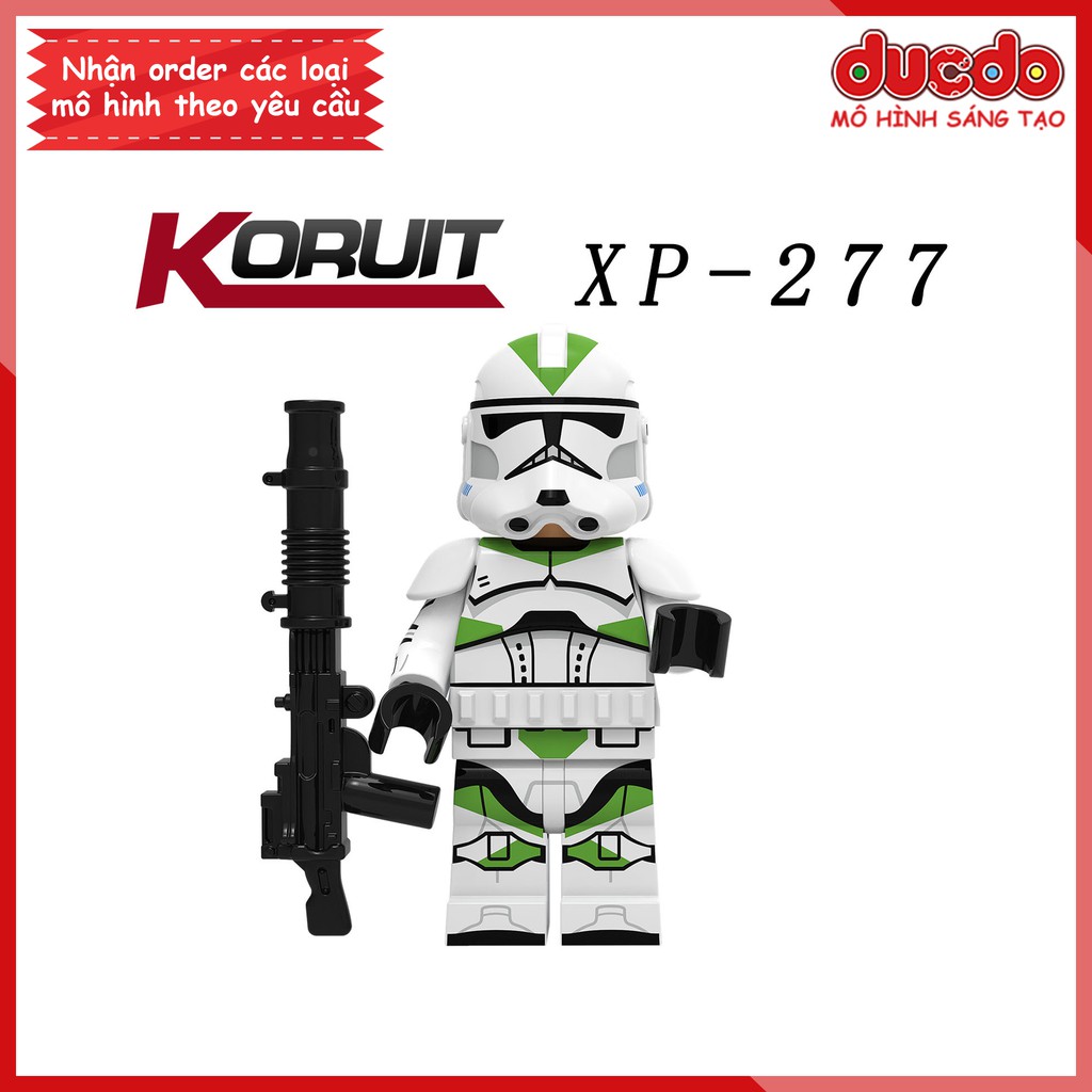 Minifigures các nhân vật trong Star War full trang bị - Đồ chơi Lắp ghép Xếp hình Mô hình Mini Iron Man KT1035 Koruit