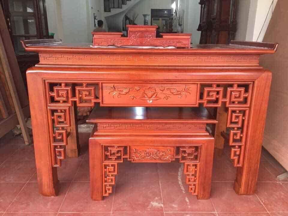 Án gian, án thờ gỗ tự nhiên