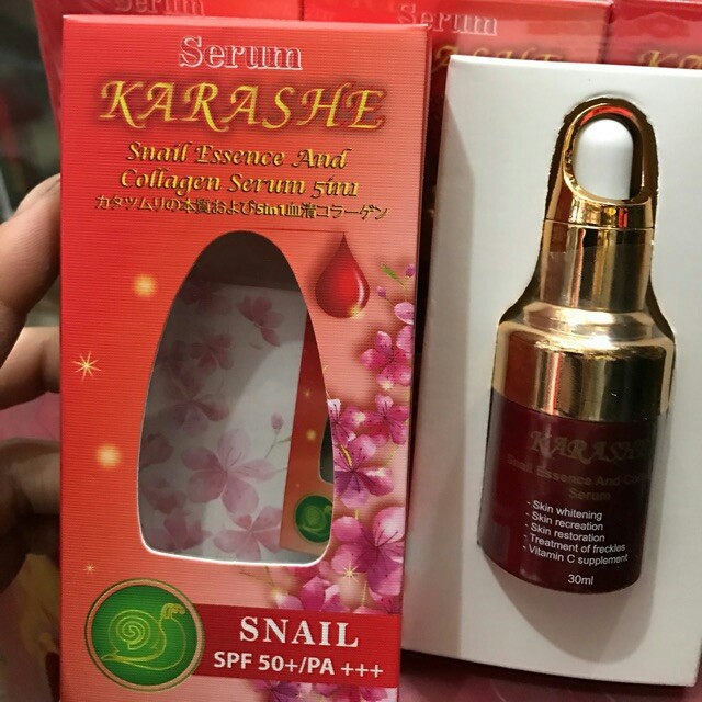 Tinh Chất Serum Karashe Ốc Sên