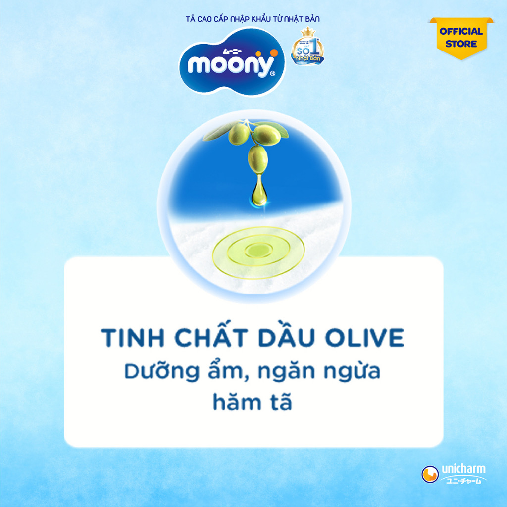 [MẪU MỚI] Bỉm quần/ Tã quần Moony L44 bé trai (L44 boy Moony)